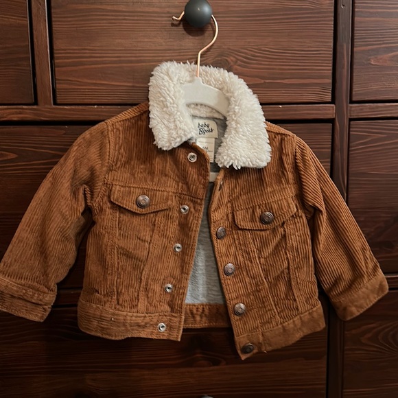 BABY B’GOSH | Corduroy Shearling Jacket | 6M - Picture 4 of 11